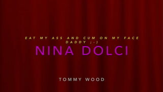 Fit Milf Nina Dolci Rimming and Getting Facial